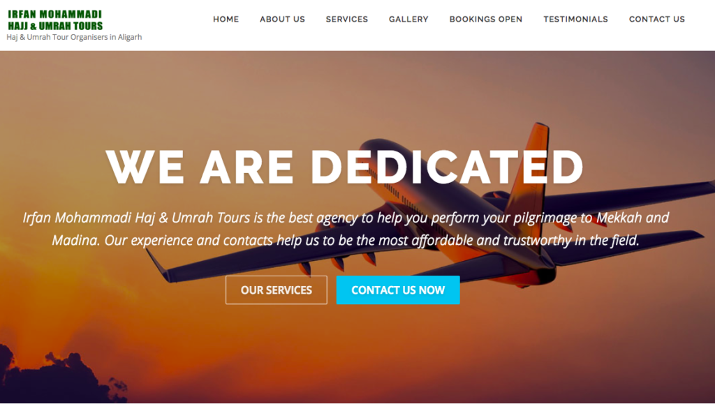 tours and travels website